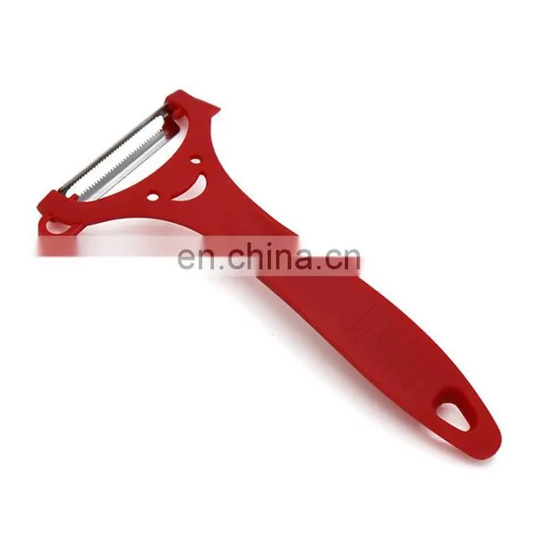 Eco-friendly Kitchenware Stainless Steel Blade Vegetable Peeler Potato Peeler With Smile Face photo-2