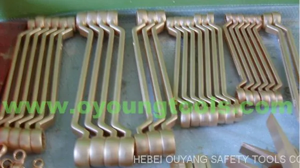 Non-Sparking Safety Tools Combination Wrench Copper Beryllium ATEX Oil Gas Oilfield Tools photo-2