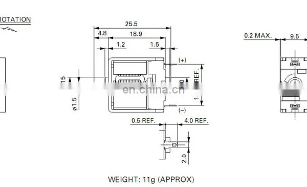 Motorized Toys 12V DC Mini Motors SU-030SA-08240 photo-3