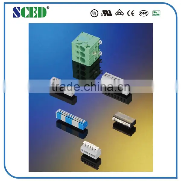 Wholesale Brass PA66 Small Euro Terminal Block Cable Connector Terminal Block photo-3