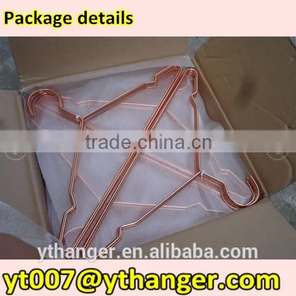 Luxury Metal Wire Hanger Copper Hanger for Disply photo-5