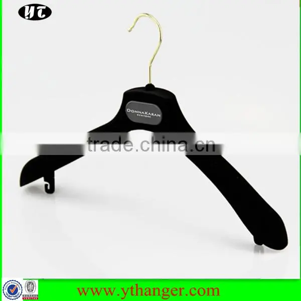 Velvet Hanger Black Wide Shoulder Plastic Hanger for Clothes Quality Choice Supplier's Choice photo-4