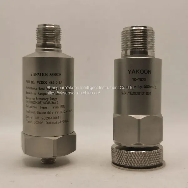 Piezoelectric PE/IEPE/ICP Accelerometer Vibration Velocity Sensor Transmitter for Motors Fans Pumps photo-5