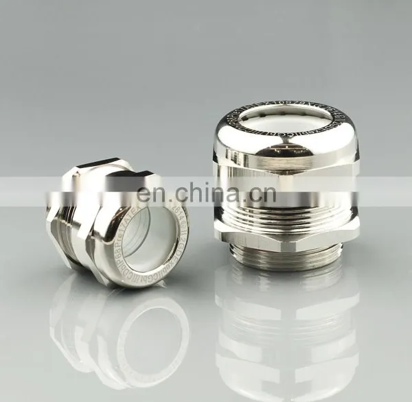 Indoor and Outdoor Universal Single Seal Nickel-plated Brass Cable Sealing Sleeve photo-2