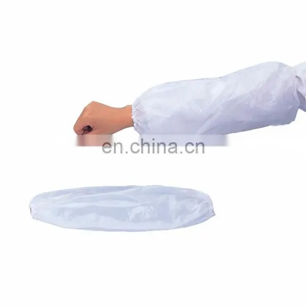 Disposable Sleeve Cover White Blue Pe/sms Sleeves Arm Cover Plastic Waterproof Sleeves Over photo-2