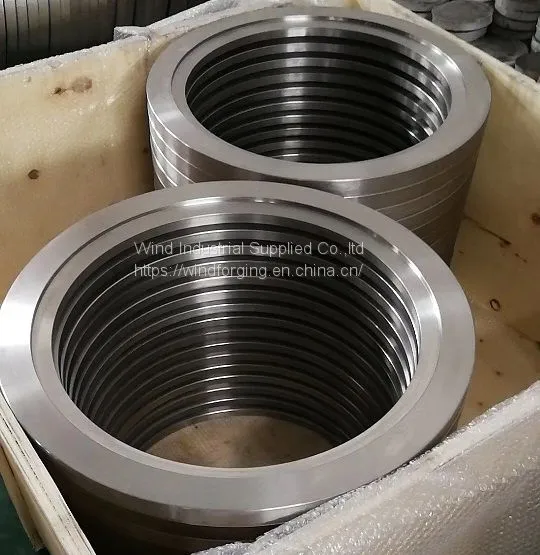 Open Die Forging Parts, Seamless Rolled Rings photo-3