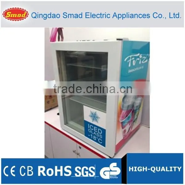 SD50B Counter Top Glass Door Freezer Display Cooler photo-4