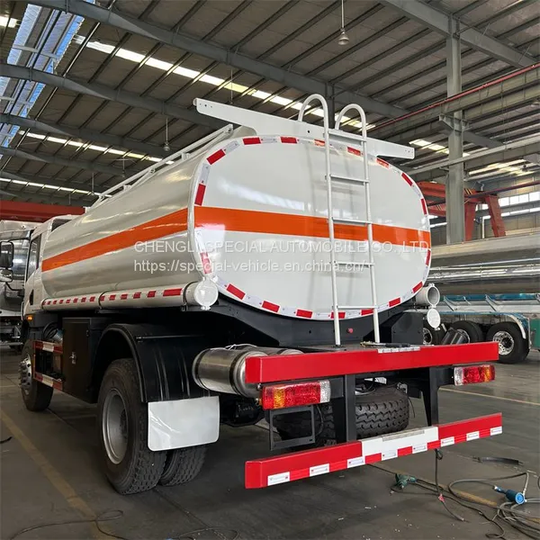 Factory Lower Price Faw Fuel Oil Water Transportation Tanker Truck With Dispenser photo-4