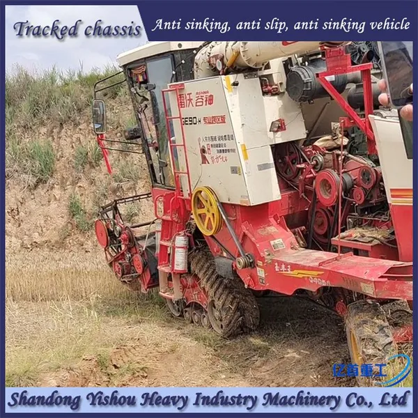 Harvester Modified Track Chassis Anti Slip and Anti Sinking Vehicle photo-2