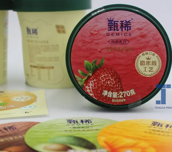 Customizable In Mold Labels Digital Printed Label 0.02mm To 0.25mm Thickness photo-2