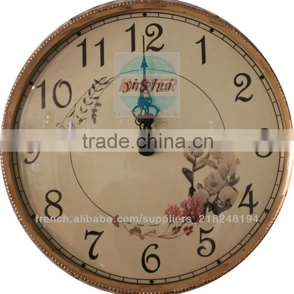 British Vintage Style Home Decoration Wall Mounted Clock photo-2