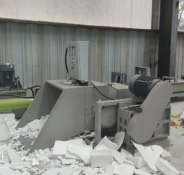 Industrial Automatic EPS Foam Cold Press Machine Polystyrene Foam Compactor Foam Block Recycling Machinery photo-3