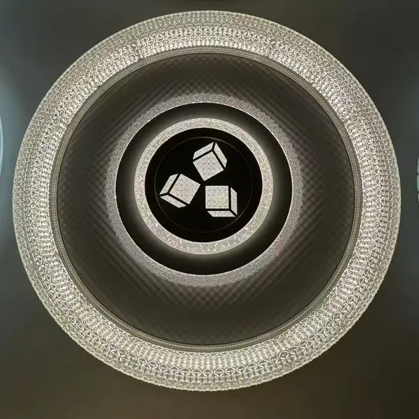 2025 Bedroom Light, Modern Minimalist LED Glass Ceiling Light, Round Nordic Creative and Personalized Study Light photo-4
