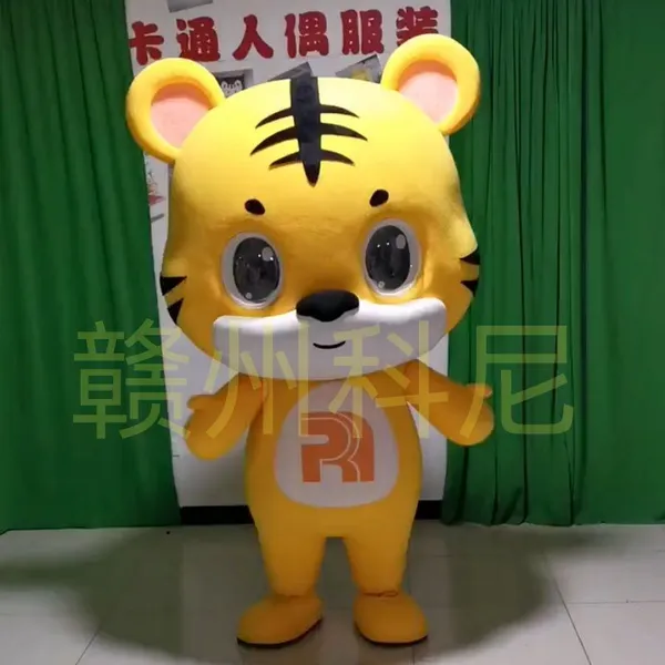 Customized Corporate Exclusive Mascot Costume, Konecranes Clothing, Foam Engraving Technique, Durable Brand Image Props