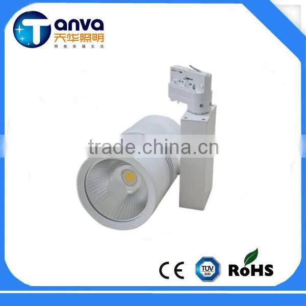 30W 2700-3500K Warm White Aluminum Alloy Cob Led Track Light photo-2