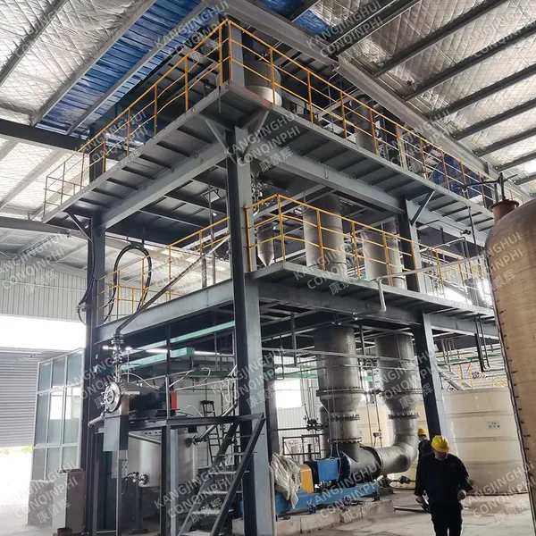 Evaporador MVR de acero inoxidable 316L para la recuperación de disolventes farmacéuticos