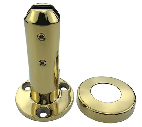 Saltwater Resistant Glass Clamp for Balustrade Duplex 2205 Square Shape Core Drilled for Swimming Pool Fencing photo-4