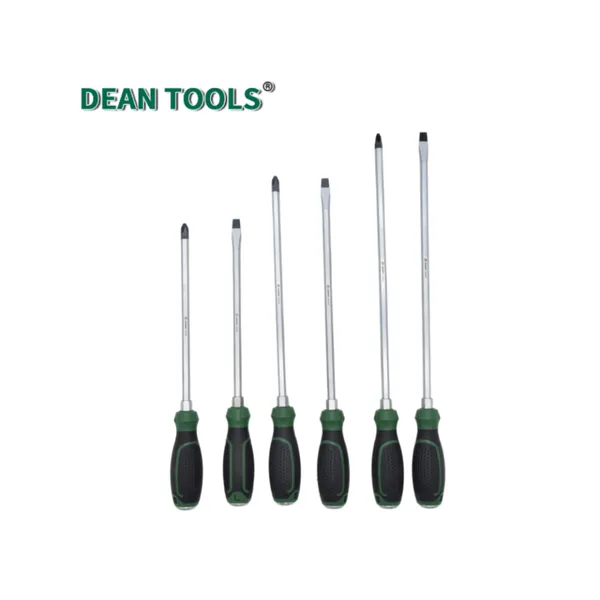 Shangke Tools Slotted Screwdriver,Precision Slotted Tip Design,Accurate Screw Engagement