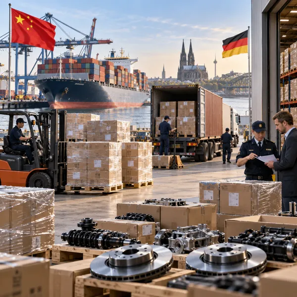 China to Germany Auto Parts Sea Freight and Door Delivery Service photo-5
