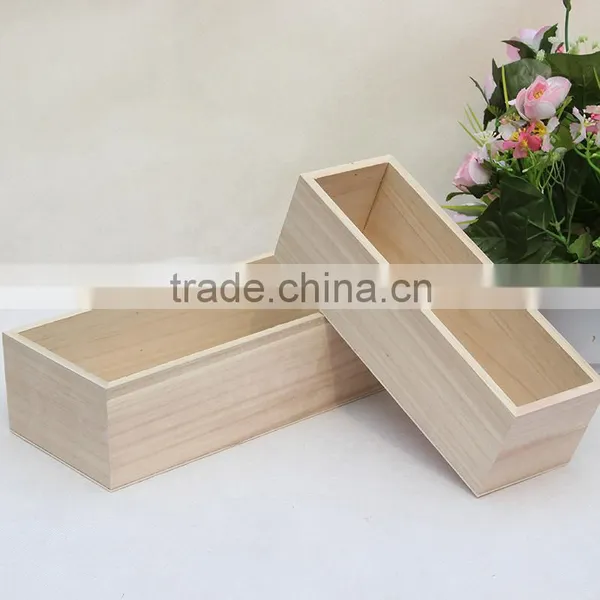 Wooden Disposable Bento Box, Christmas Food Storage Containers,wood Rectangle Storage Box photo-3