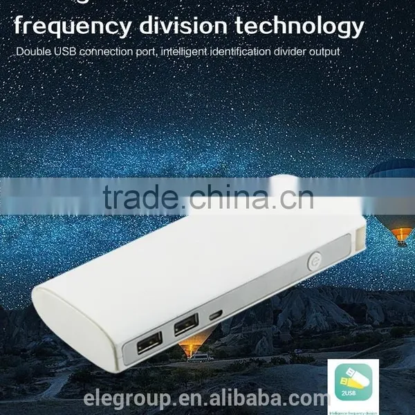 High Capacity 10400mAH Power Bank With Led Light/double Usb Port/li-ion Batteries photo-2