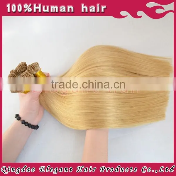 Human Hair 100% Unprocessed Human Hair Extension 1g/strand photo-3