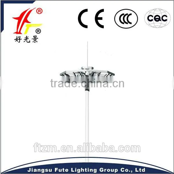 Factory Price Led or HPS High Mast Lighting With LED Fixtures or HPS Lamps & Auto Lifting System photo-3