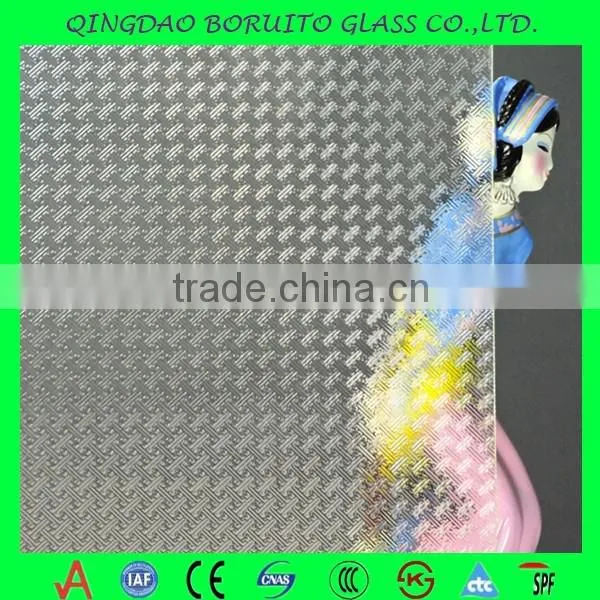 Competitive Price 3mm Clear Patterned Glass photo-5