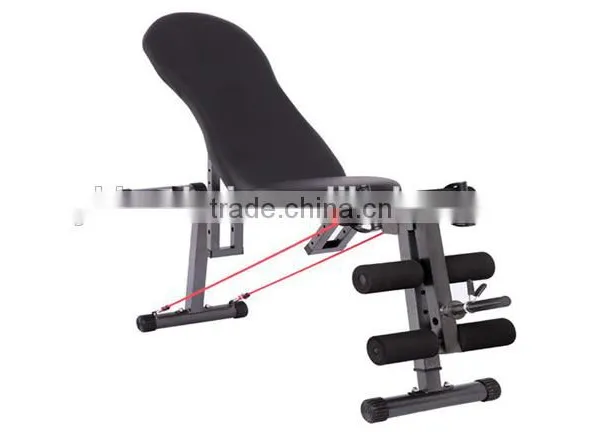 Exercise Curved Sit up Bench Home Gym Fitness Crossfit Sit up Bench photo-2