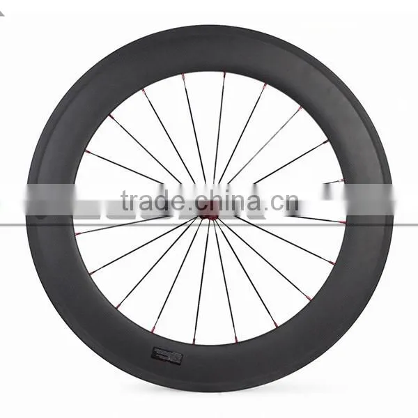 Velosa 700C 88mm Road Wheel Carbon Fiber Cycle Wheels for Road Bike Carbon Wheelset Hot Sale Novatec 271 photo-5