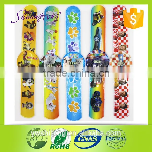 Plastic Children Toy Promotion Slap Watch Pvc Wrist Watch Quality Choice photo-4