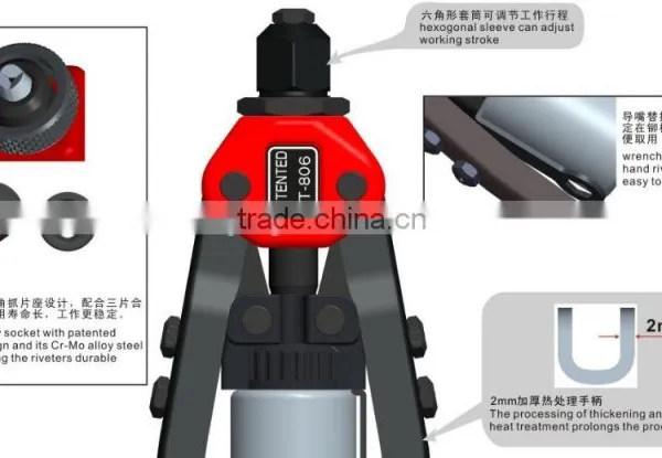 High Quality 11 Inch (280mm)rivet Hand Tool photo-2