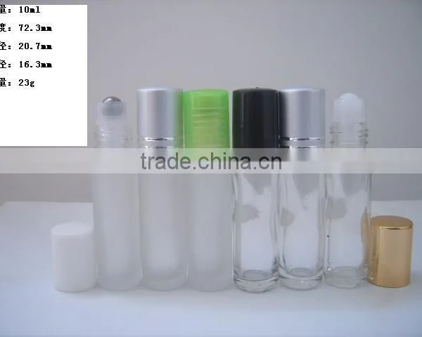 10ml Small Glass Oil Bottle With Roller Ball photo-3