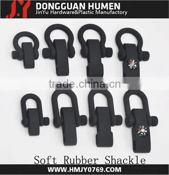 4mm and 5mm Colorful Shackle With Soft Rubber Wholesale photo-2