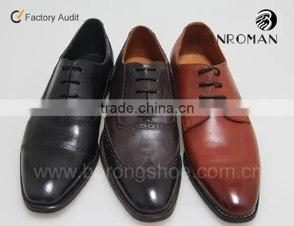 Business Men Wingtip Shoes Classical Brogue Shoes Men photo-6