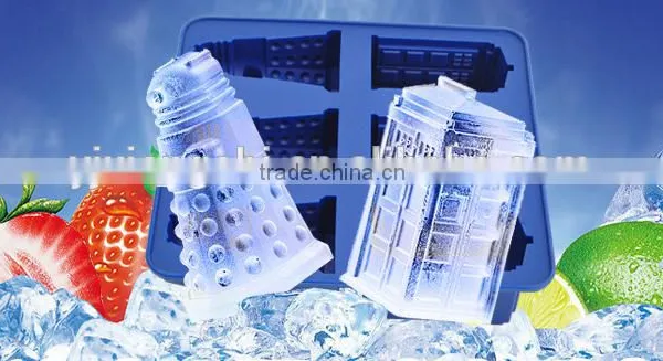 Hot sale FDA and LFGB creative silicone ice mould custom silicone ice cube tray