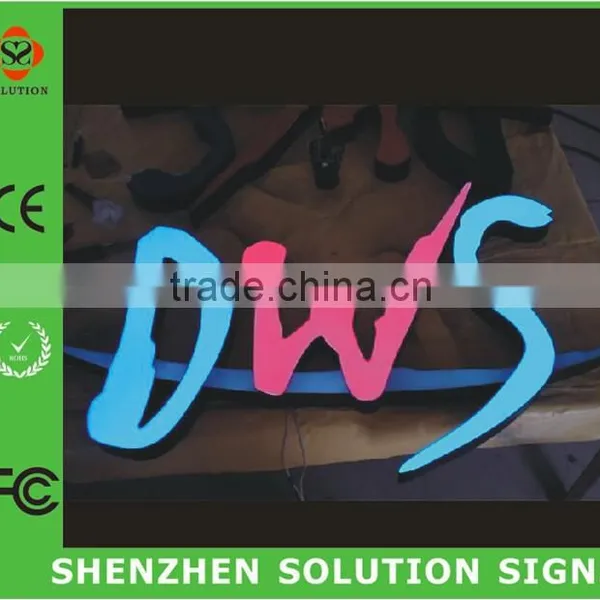2015 Hot Selling Resin Led Outdoor Scrolling Letter photo-5