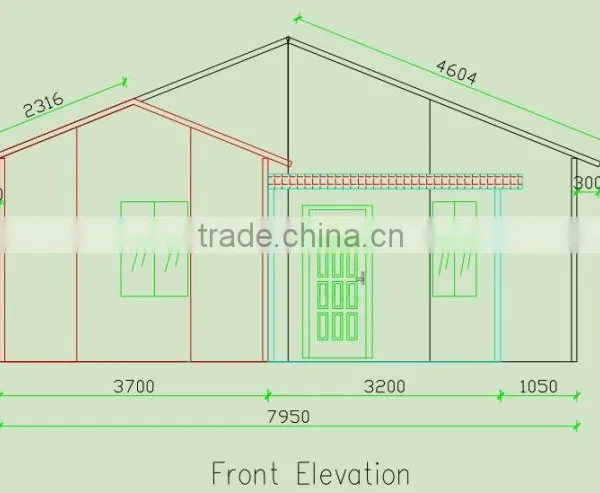 Promotion Price Prefab / Prefabricated House Plans for Family Living Houses or Guest Houses Supplier's Choice photo-2