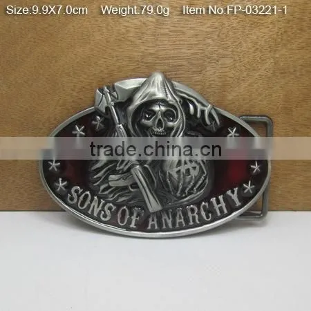 Fashion Hot Sale Custom Metal Zinc Alloy Plate Belt Buckle photo-6