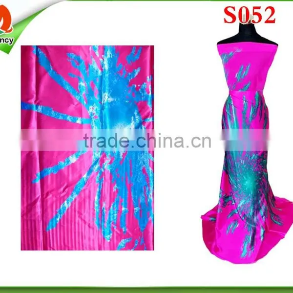 Satin Fabric/cheap Satin Fabric/polyester Satin Fabric S051 photo-2