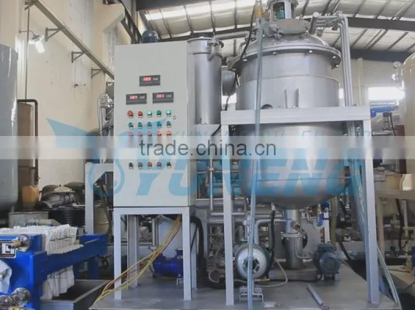 YNZSY Used Engine Oil Regenerate to Base Oil Machine