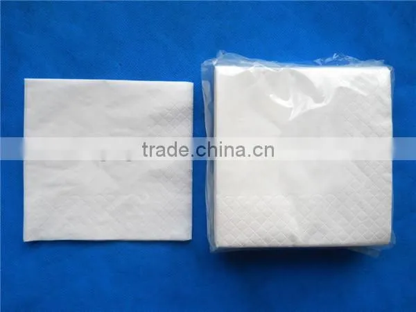 1/4 Fold White Paper Napkins&Serviettes, OEM Manufacture photo-4