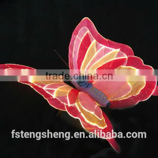 Animal Style Color Changing LED Fiber Optic Butterfly Light photo-3