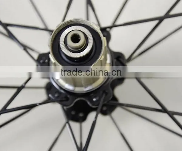 700c Carbon Fiber Bike Wheels; Carbon Disc Wheel Clincher, 50cm Carbon Wheels photo-4
