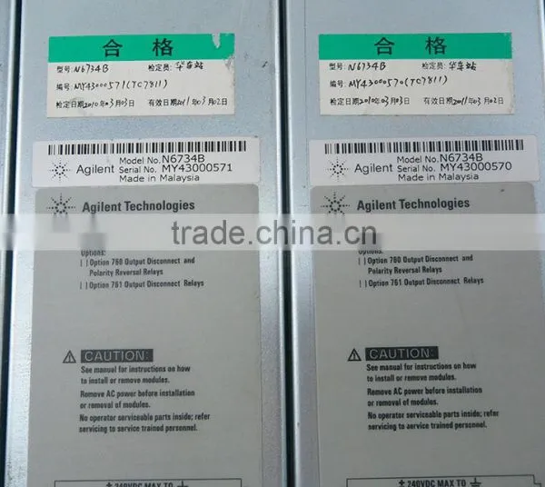Keysight(Agilent) N6734B DC Power Module photo-3