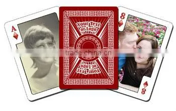 PLASTIC PRINTABLE POKER CARD WITH LOGO photo-3