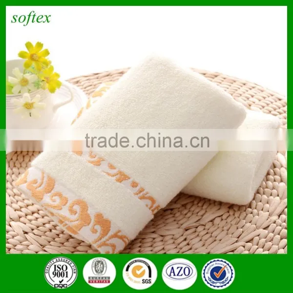 Zero Twist Yarn Cotton Advertising Towel With Custom Cloud Logo as Gift photo-3