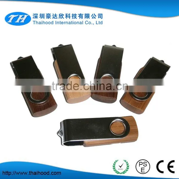 Colorfull Twister Usb Flash Drive Swivel Usb Stick Made for Wooden photo-6