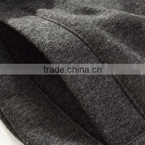 2015 Collar Autumn and Winter Cotton Slim Sweatshirt for Black Hoodie Wholesale photo-5