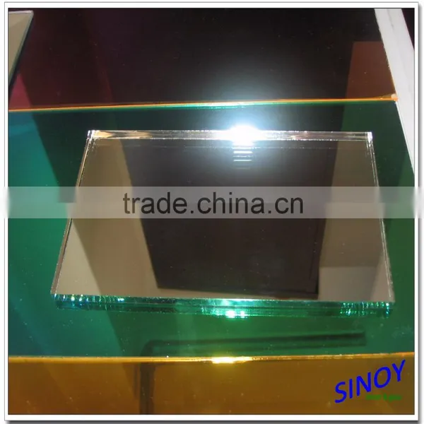 3mm 4mm 5mm Large Round Wall Mirror Glass With Double Coated Painted photo-2